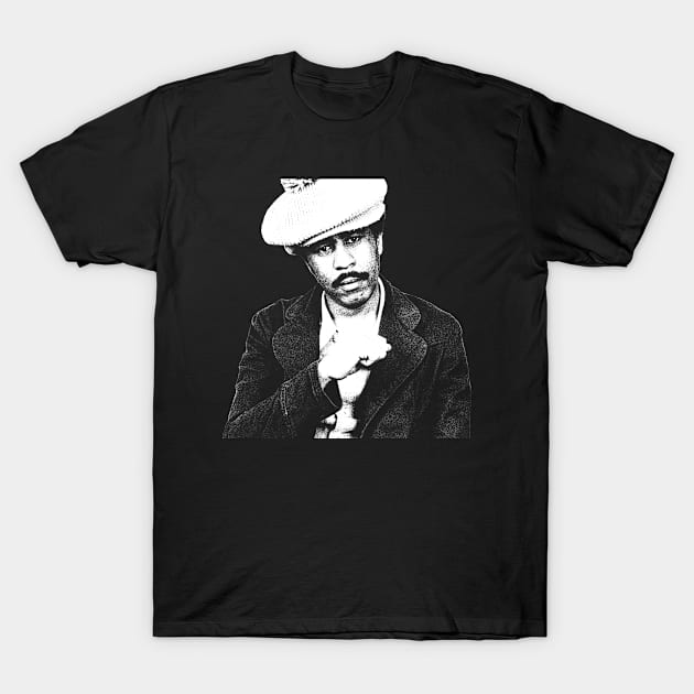 Vintage Sketch Richard Pryor T-Shirt by Kasetdangdut